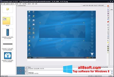 Zrzut ekranu ScreenShot na Windows 8
