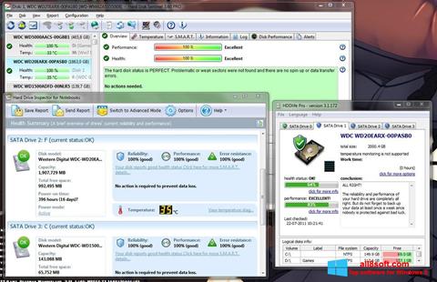Zrzut ekranu HDD Health na Windows 8