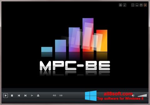 Zrzut ekranu MPC-BE na Windows 8