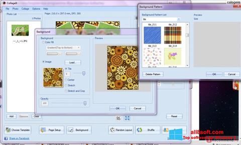 Zrzut ekranu CollageIt na Windows 8