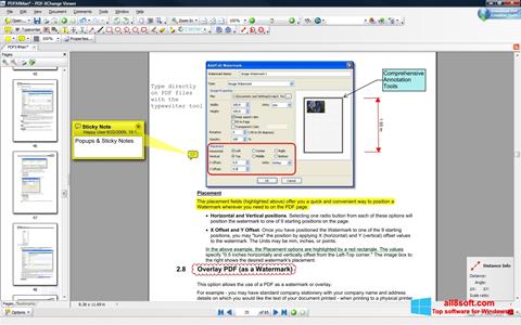 Zrzut ekranu PDF-XChange Editor na Windows 8