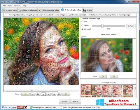 Zrzut ekranu Photo Collage Maker na Windows 8