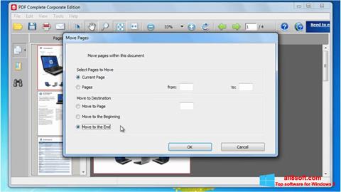 Zrzut ekranu PDF Complete na Windows 8