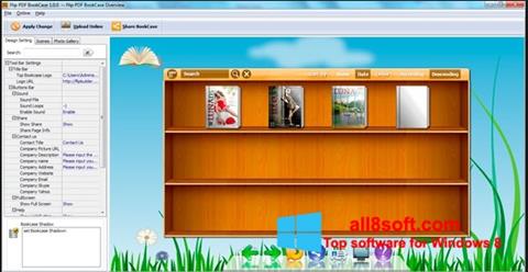 Zrzut ekranu Bookshelf na Windows 8