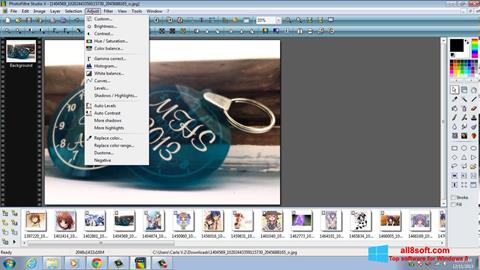 Zrzut ekranu PhotoFiltre Studio X na Windows 8