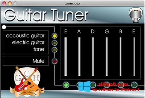 Zrzut ekranu Guitar Tuner na Windows 8