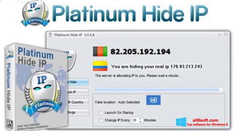 Zrzut ekranu Hide IP Platinum na Windows 8