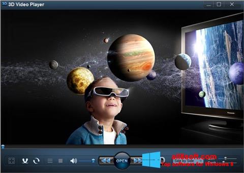 Zrzut ekranu 3D Video Player na Windows 8