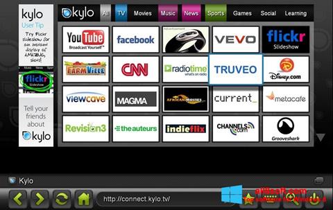 Zrzut ekranu Kylo na Windows 8