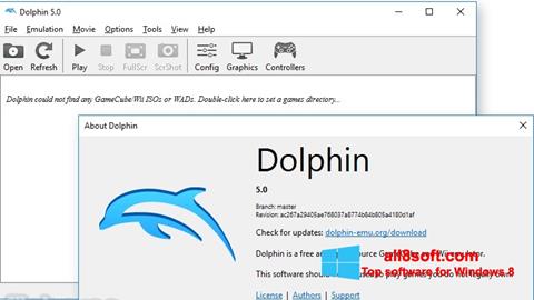 Zrzut ekranu Dolphin na Windows 8