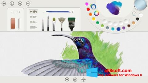 Zrzut ekranu Fresh Paint na Windows 8