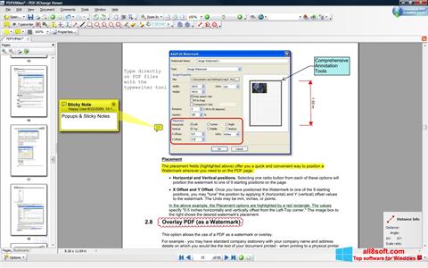 Zrzut ekranu PDF-XChange Viewer na Windows 8