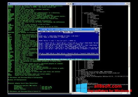 Zrzut ekranu QBasic na Windows 8