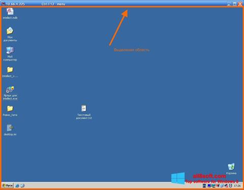 Zrzut ekranu Radmin na Windows 8