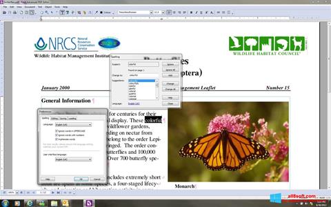 Zrzut ekranu Foxit Advanced PDF Editor na Windows 8