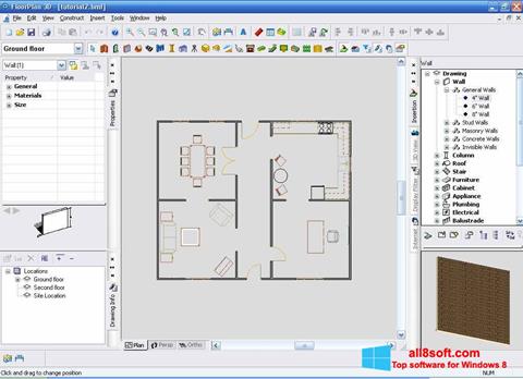 Zrzut ekranu FloorPlan 3D na Windows 8