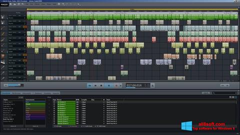 Zrzut ekranu MAGIX Music Maker na Windows 8