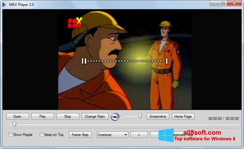 Zrzut ekranu MKV Player na Windows 8