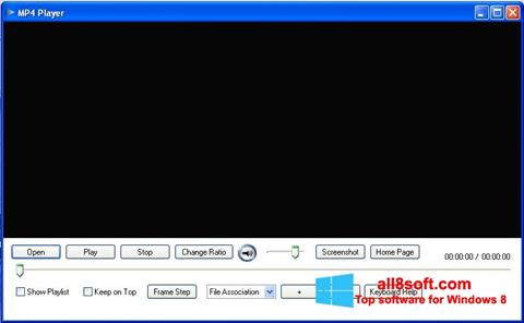 Zrzut ekranu MP4 Player na Windows 8