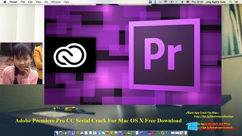 Zrzut ekranu Adobe Premiere Pro CC na Windows 8