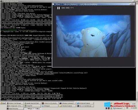 Zrzut ekranu MPlayer na Windows 8