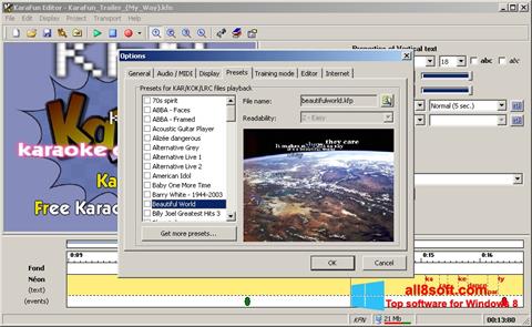 Zrzut ekranu KaraFun na Windows 8